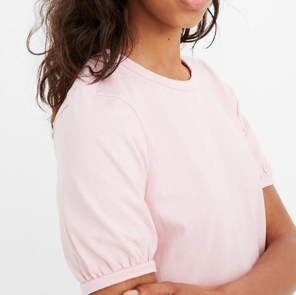 Madewell Puff Short Sleeve Dress - Picture 4 of 4